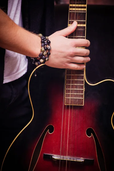 Gitar akustik — Stok Foto