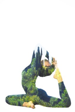 Çift pozlama yoga