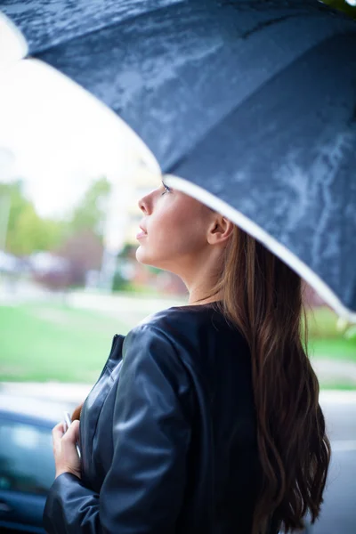 Lluvias en la ciudad —  Fotos de Stock