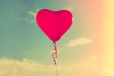 Balon kalp şekli