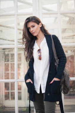 Kış moda kadın