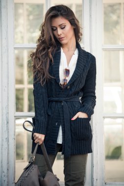 Kış moda kadın