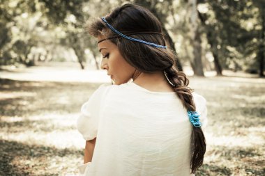 örgü saç ekmek ile