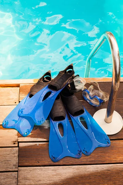 Learn to dive — Stock Photo, Image