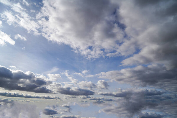 Clouds photographed on a February afternoon in Bavaria