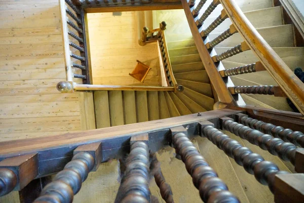 Stone Stairs Photographed Bavaria Artificial Light — Stock Photo, Image