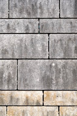 Güçlü bir yapıyla kaplanmış teras olarak Pavement levhaları da arka plan olarak kullanılabilir                      