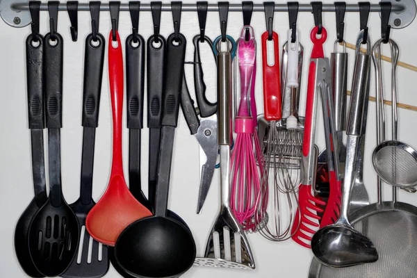 Cooking Cutlery Simplifies Cooking Kitchen Photographed Here Studio — 스톡 사진