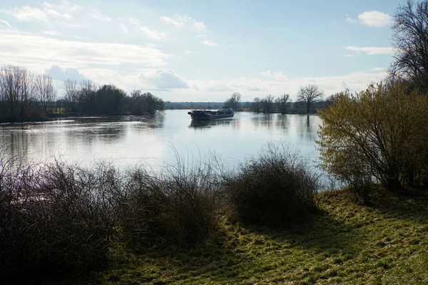 Ufer Eines Flusses Bayern Detailliert Fotografiert — Stockfoto