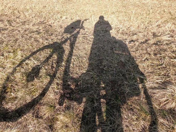 Super Wide Angle Shots Action Cam Forest Meadow Spring Daylight — Stock Photo, Image