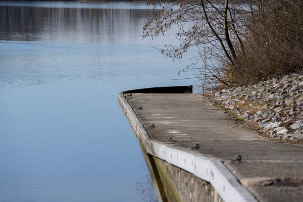 Donau Und Ihre Alten Gewässer Werden Bayern Fotografiert — Stockfoto