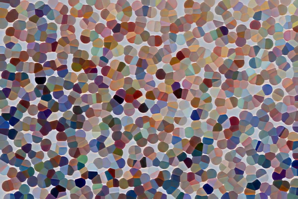 Fond Abstrait Avec Des Peintures Des Motifs Colorés — Photo