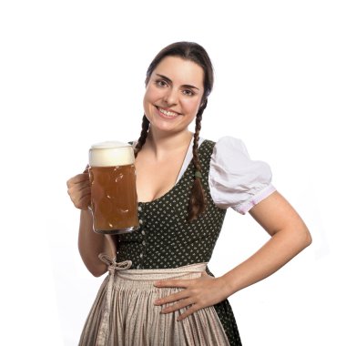 Oktoberfest bira garsonla