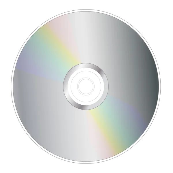 CD Dvd — Stok Vektör