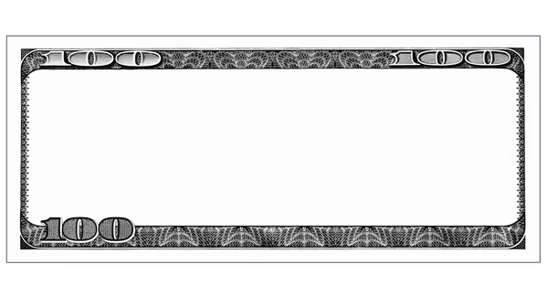 100 달러 빌 앞 copyspace, 디자인에 대 한 절연 — 스톡 사진