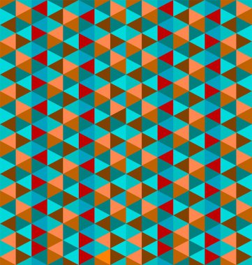 renkli Soyut Çokgen arkaplan