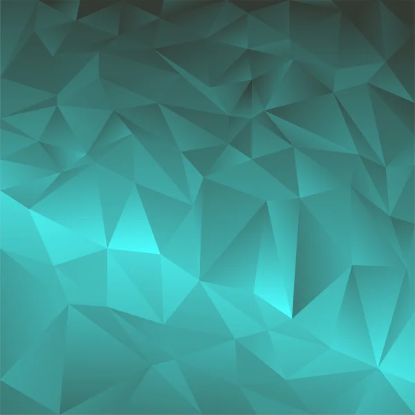 抽象的な多角形の背景の青とグレー — ストックベクタ