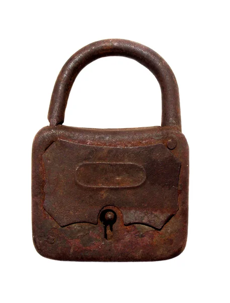 Old rusty padlock — Stock Photo, Image