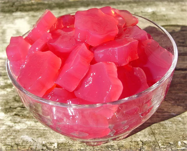 Home made gummies candy — Stock Photo, Image
