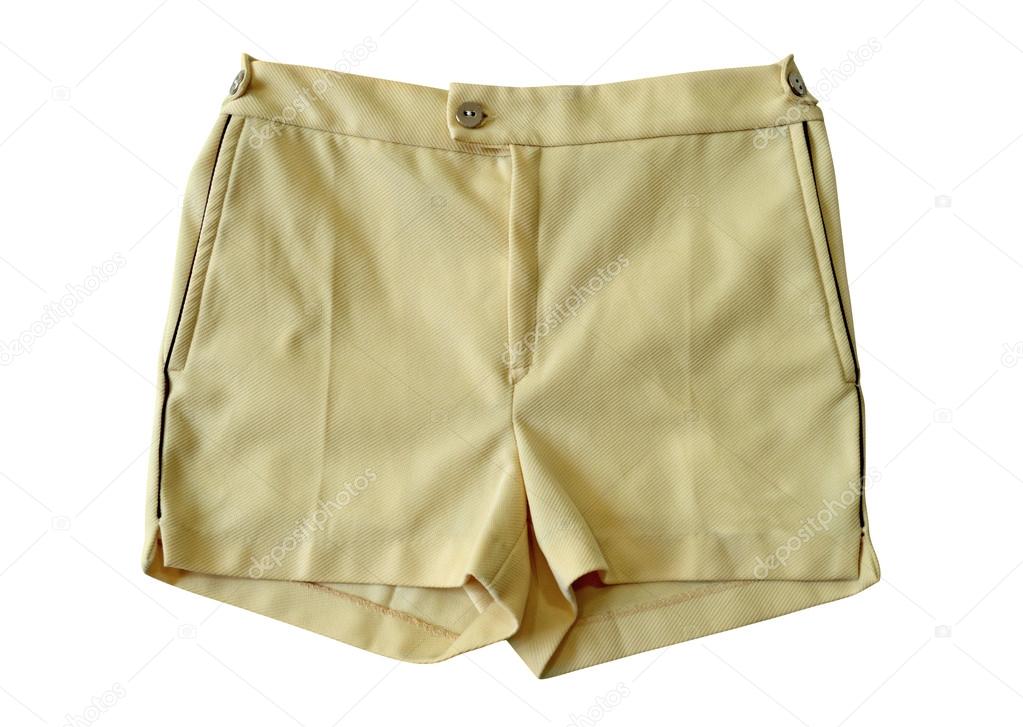 Vintage yellow shorts