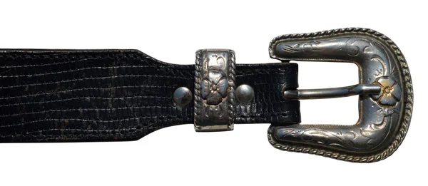 Cowboy leather belt — Stock Photo, Image