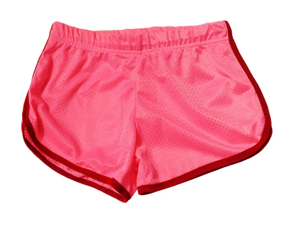Pantalones cortos rojos aislados — Foto de Stock