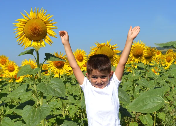 Mutlu gülen çocuk — Stok fotoğraf