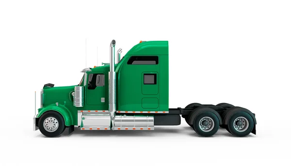 Helles meer grüner amerikanischer truck — Stockfoto