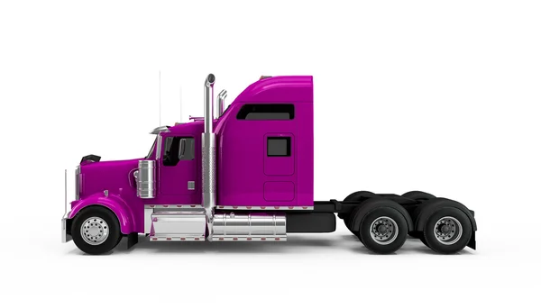 Purple american truck — Stock Photo, Image