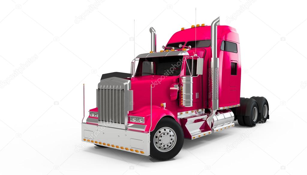 Deep Pink american truck