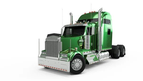 Light Sea Green american truck — Stock Photo, Image
