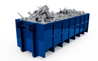 Midnight Blue moloz konteyner perspektifi ön görünüm