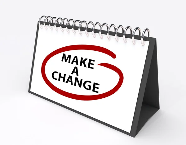 Make a change — Stock Photo, Image