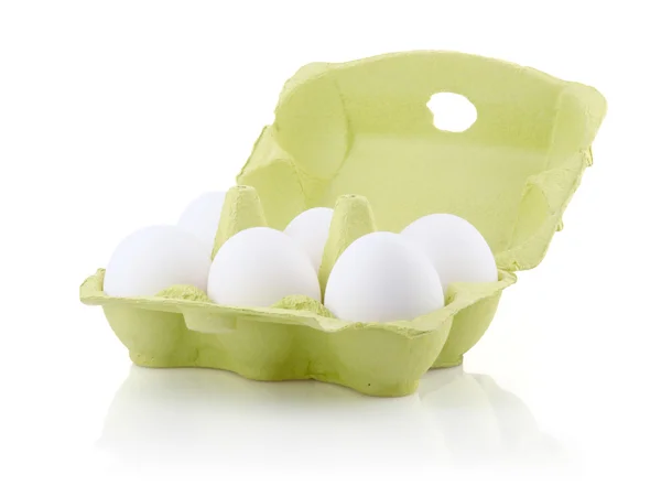 Eggs in the package — Stock Photo, Image