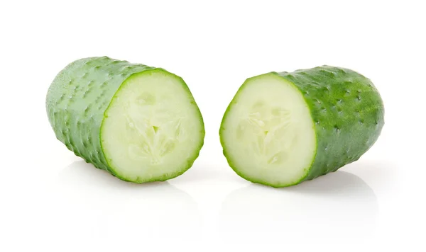 Cucumber on white background — Stock Photo, Image