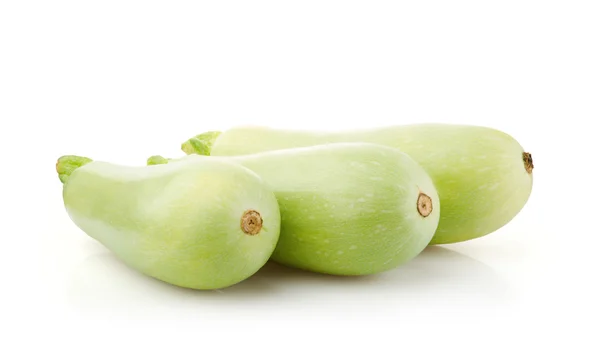 Čerstvé zeleninové dřeně na bílém pozadí — Stock fotografie