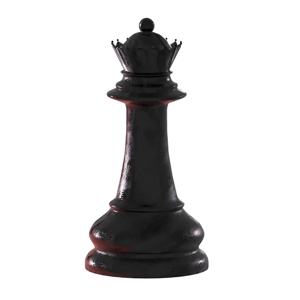 Schaken Pion Achtergrond Illustratie Koningin Aan Zet Koningin Gambit — Stockfoto