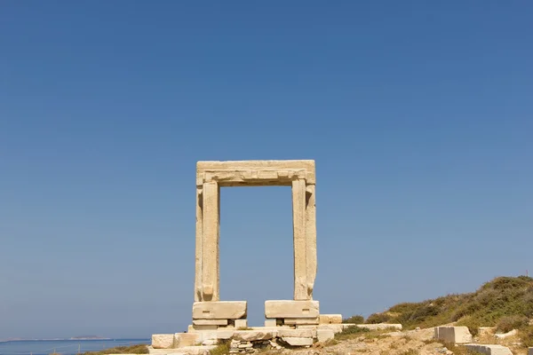 Portara Naxos, Temple of Apollo — Stock Photo, Image