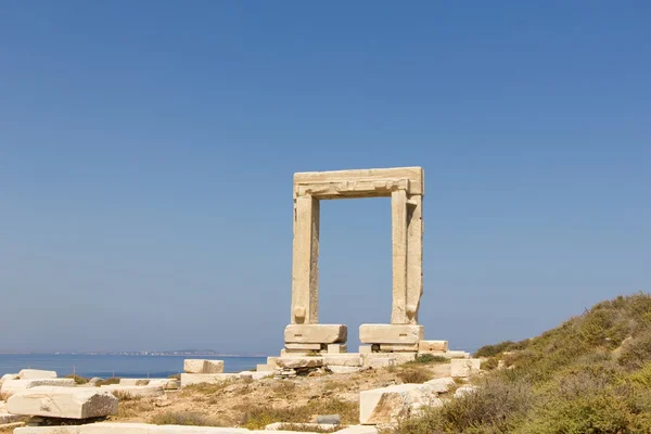 Portara Naxos, Temple of Apollo — Stock Photo, Image