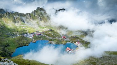fagaras dağlar, Romanya. Transilvanya bölgesinde. 