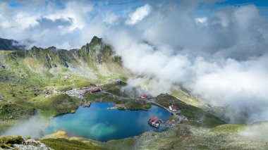 fagaras dağlar, Romanya. Transilvanya bölgesinde. 