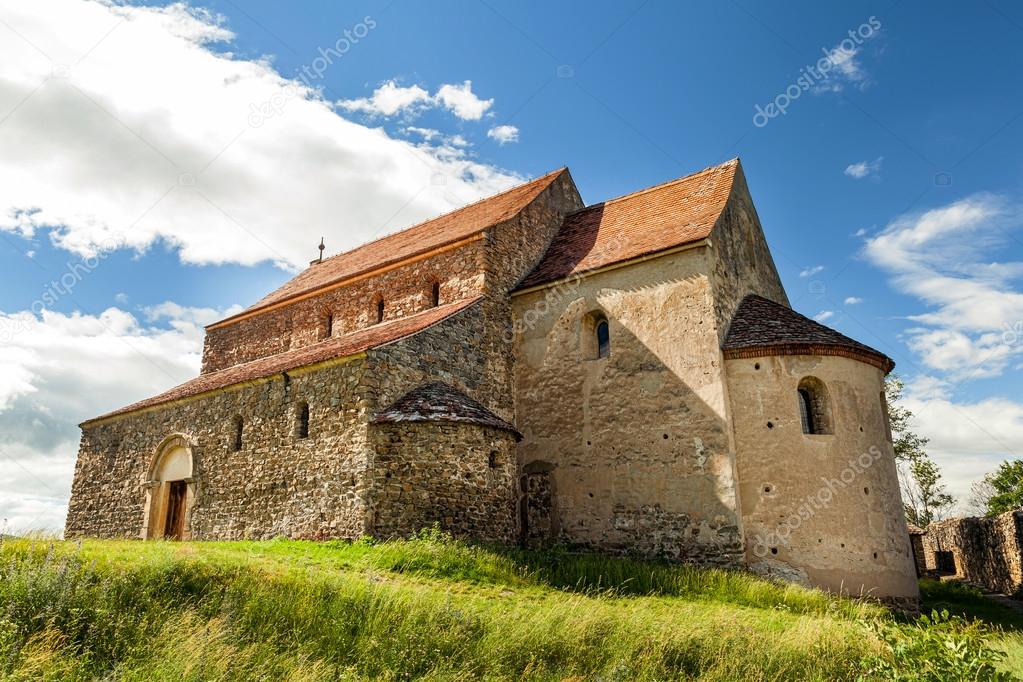 Saxon Church in Cisnadioara, Sibiu, Romania