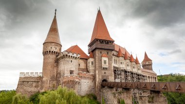Hunyad ( Corvin ) Castle - Hunedoara, Romania clipart