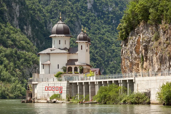 Monasterio de Mraconia, Danubio, Rumania — Foto de Stock
