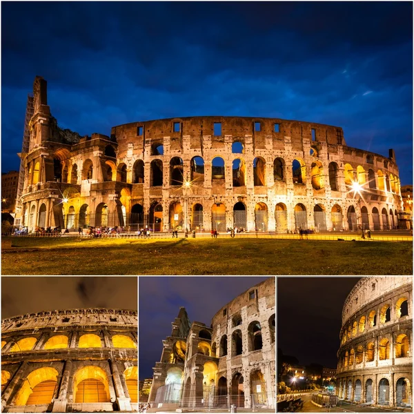 Collage photos, Rome — Stock Photo, Image