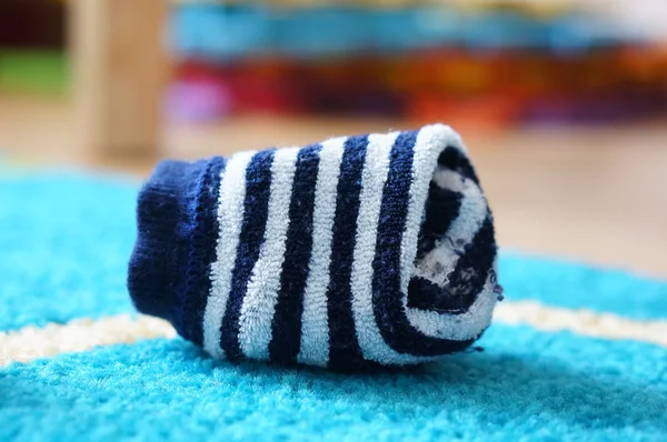Striped baby socks