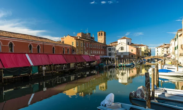 Kanalen i Chioggia — Stockfoto