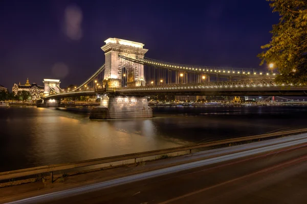 Chain Bridge,Budapest — Stock Photo, Image