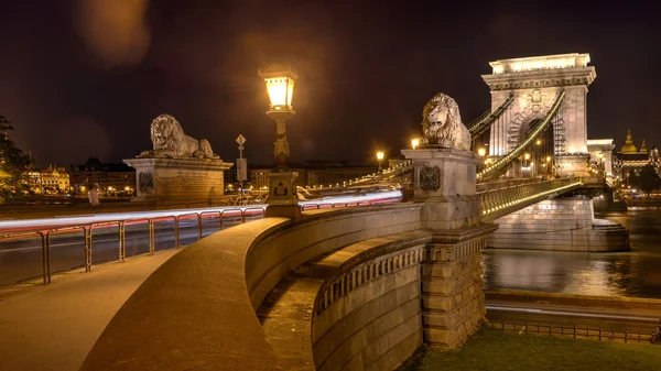 Chain Bridge,Budapest — Stock Photo, Image