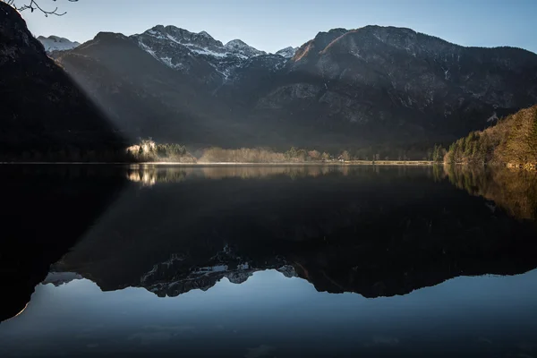 Jezioro Bohinjsko — Zdjęcie stockowe